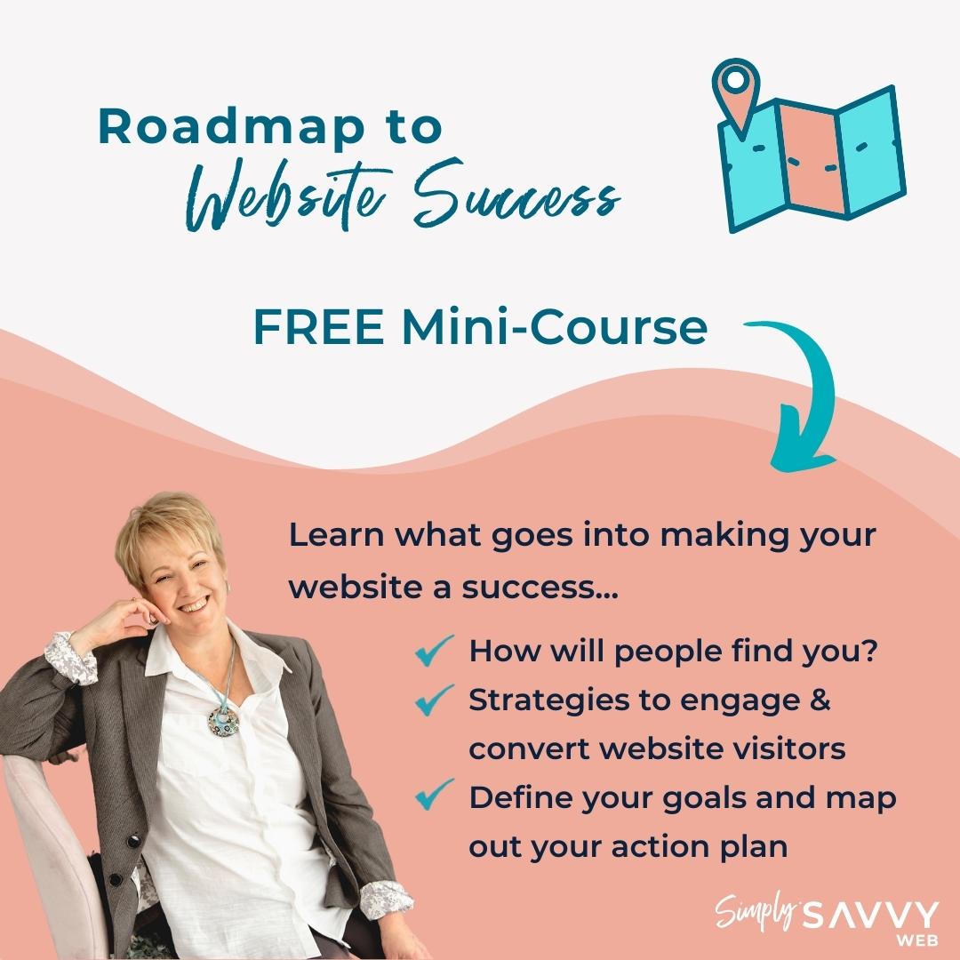 Website Success Roadmap free mini course
