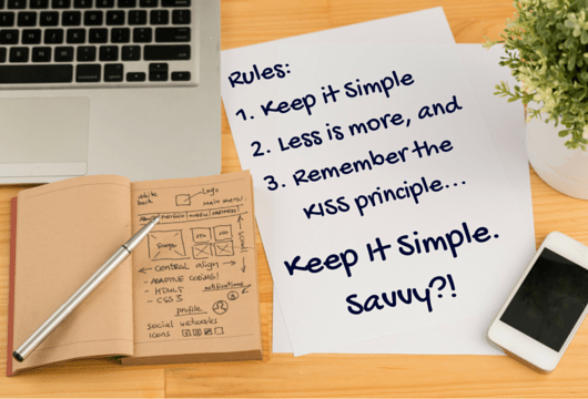 Simply Savvy Web Design + Strategy Keep it Simple