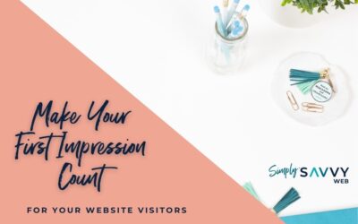 Make your first impression count for your website visitors